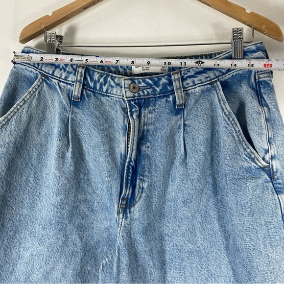 Abercrombie & Fitch The Loose High Rise Curve Love Women Jeans Size 31/12 Baggy - Picture 7 of 16